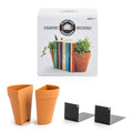 Plant Pot Bookends - Tate