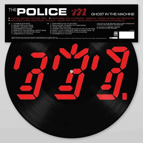 Police - Ghost In The Machine (Picture Disc) (New Vinyl)