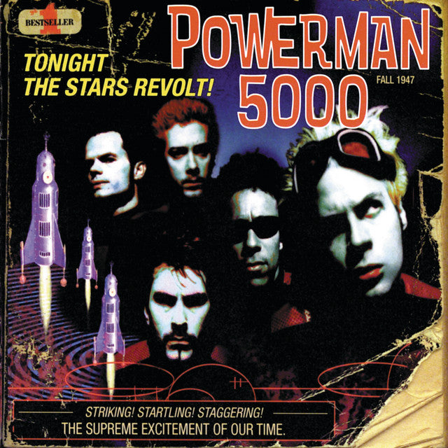 Powerman 5000 - Tonight The Stars Revolt (Coke Bottle Clear/Yellow) (New Vinyl)