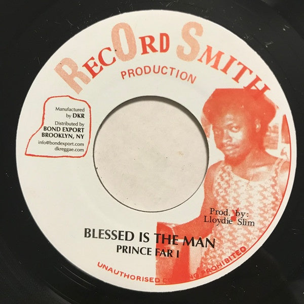 Prince Far I - Blessed Is The Man 7" (New Vinyl)