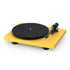Pro-Ject Turntable - Debut Carbon EVO - Yellow (Electronics)***AVAILABLE AS CURB-SIDE PICKUP ONLY***