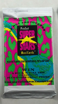 ProSet Super Stars of Music MusiCards UNOPENED PACK Trading Cards 1991 - SERIES 1