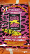 ProSet Super Stars of Music MusiCards UNOPENED PACK Trading Cards 1991 - SERIES 2