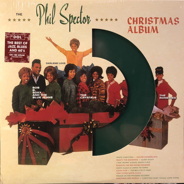 Phil-spector-a-christmas-gift-for-you-from-die-cut-covergreen-colour-new-vinyl
