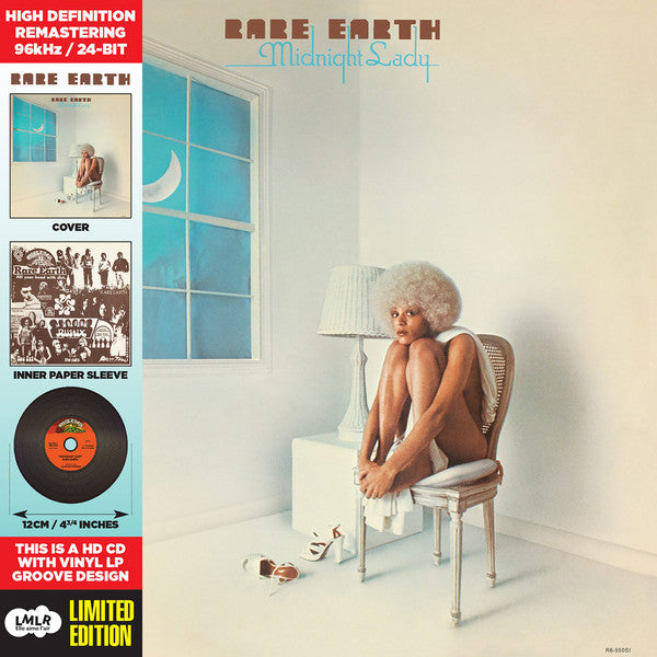 Rare Earth ‎– Midnight Lady (Ltd Edition) (New CD)
