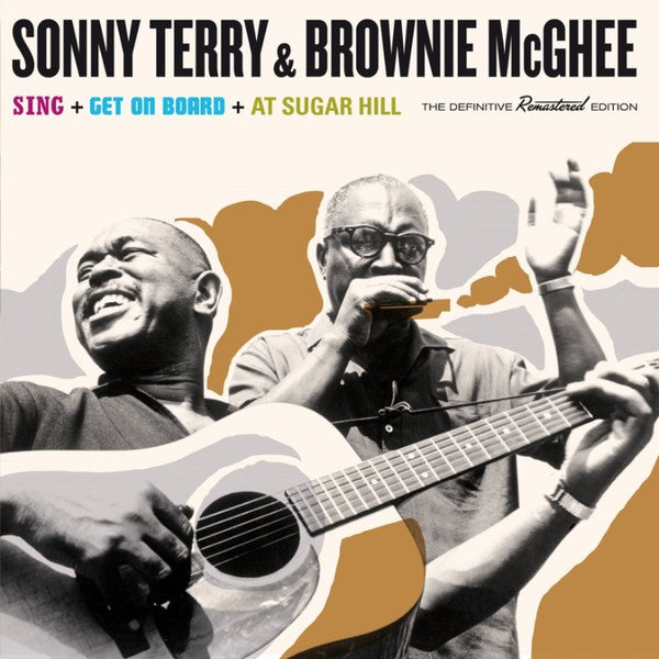 Sonny Terry & Brownie McGhee ‎– Sing/Get On Board/At Sugar Hill (New CD)