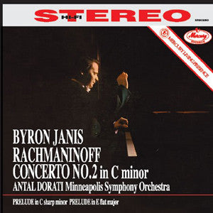 Byron Janis, Rachmaninoff, Antal Dorati, Minneapolis Symphony Orchestra ‎- Concerto No. 2 In C Minor(New Vinyl)