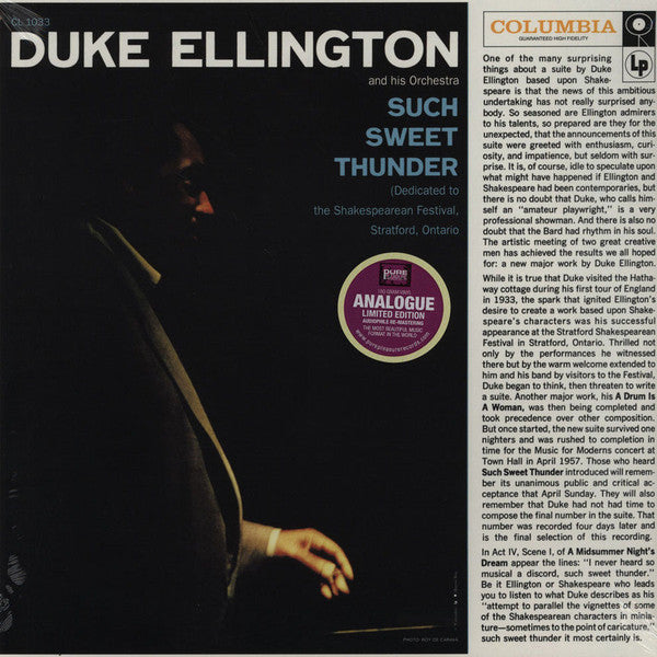 Duke Ellington - Such Sweet Thunder (Pure Pleasure) (New Vinyl)