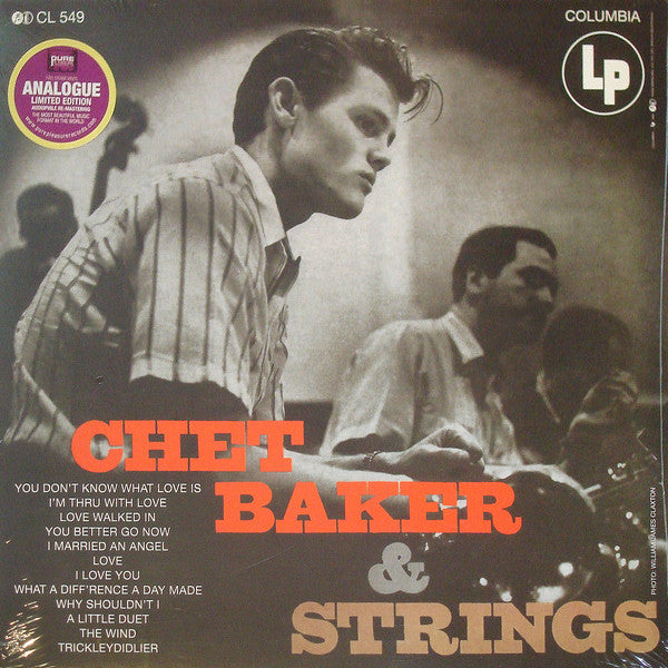 Chet Baker - Chet Baker and Strings (Pure Pleasure) (New Vinyl)
