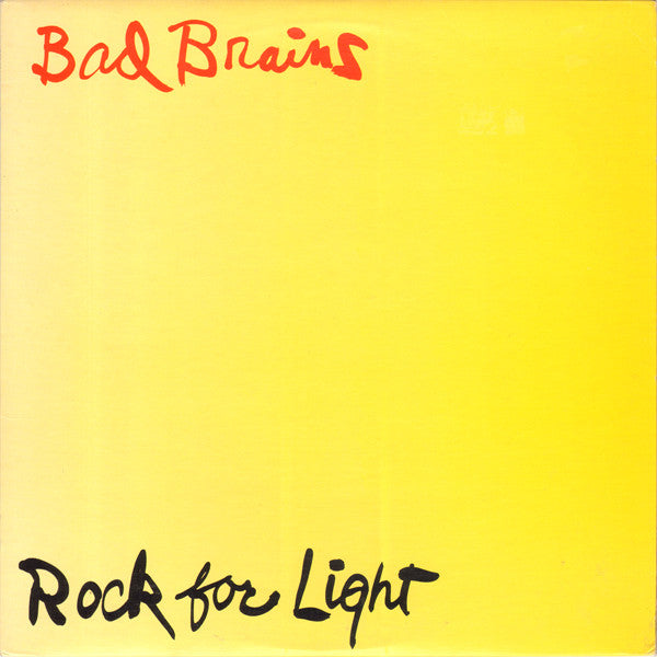 Bad Brains - Rock For Light (Original 1983 Mix) (New Vinyl)