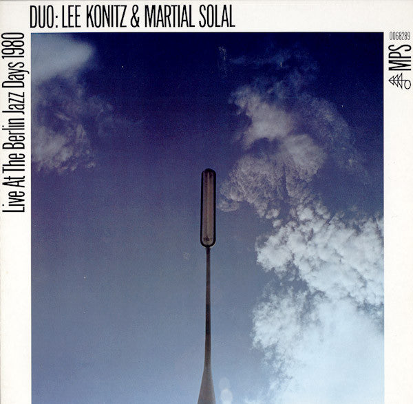 Lee Konitz & Martial Solal - Live at the Berlin Jazz Days 1980 (New Vinyl)