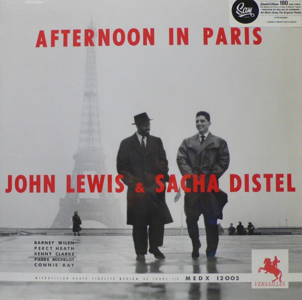 John Lewis & Sacha Distel - Afternoon In Paris (Sam Records) (New Vinyl)