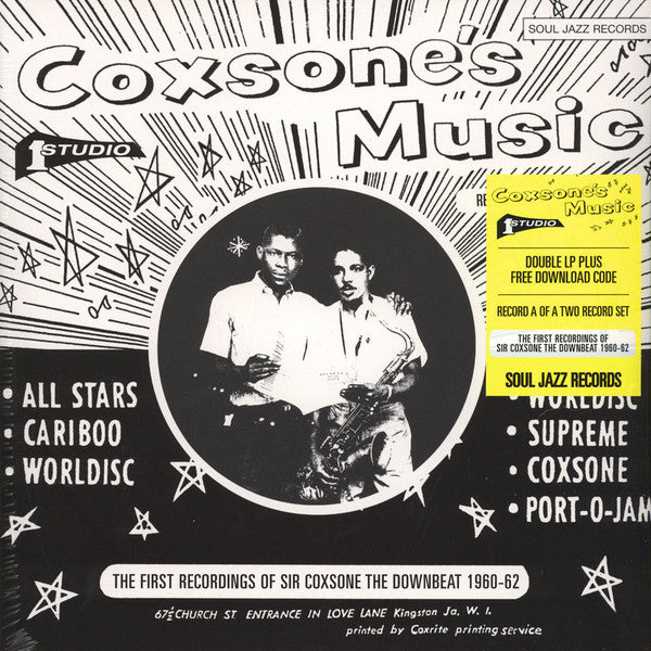 Soul Jazz Records Presents - Coxsone's Music: The First Recordings 1960-62 (Record A Of A Two Record Set) (New Vinyl)