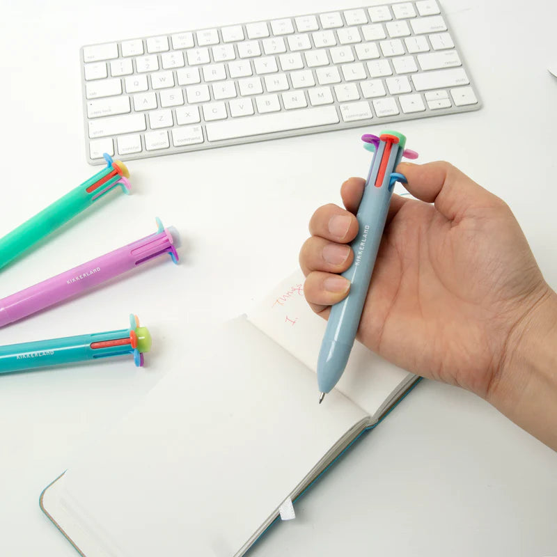 Rainbow Flower Pen - Kikkerland