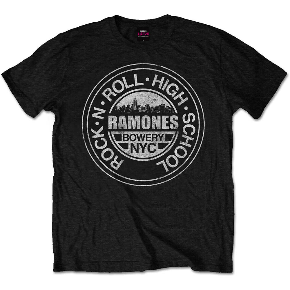 Ramones - High School (Black) - T-Shirt