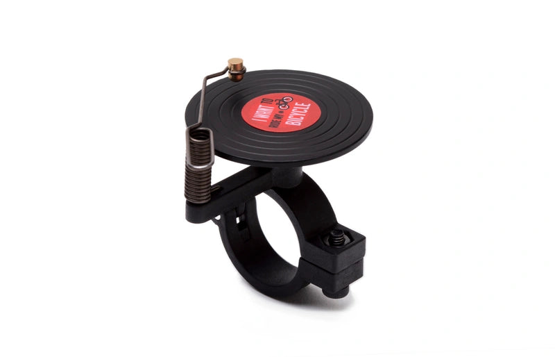Recording Bike Bell - Record Shaped Bicycle Bell