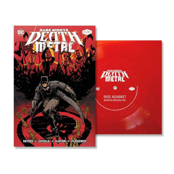 Rise Against - Broken Dreams, Inc: Dark Knights Death Metal Issue #1 (Comic+7" Flexi) (New Book)