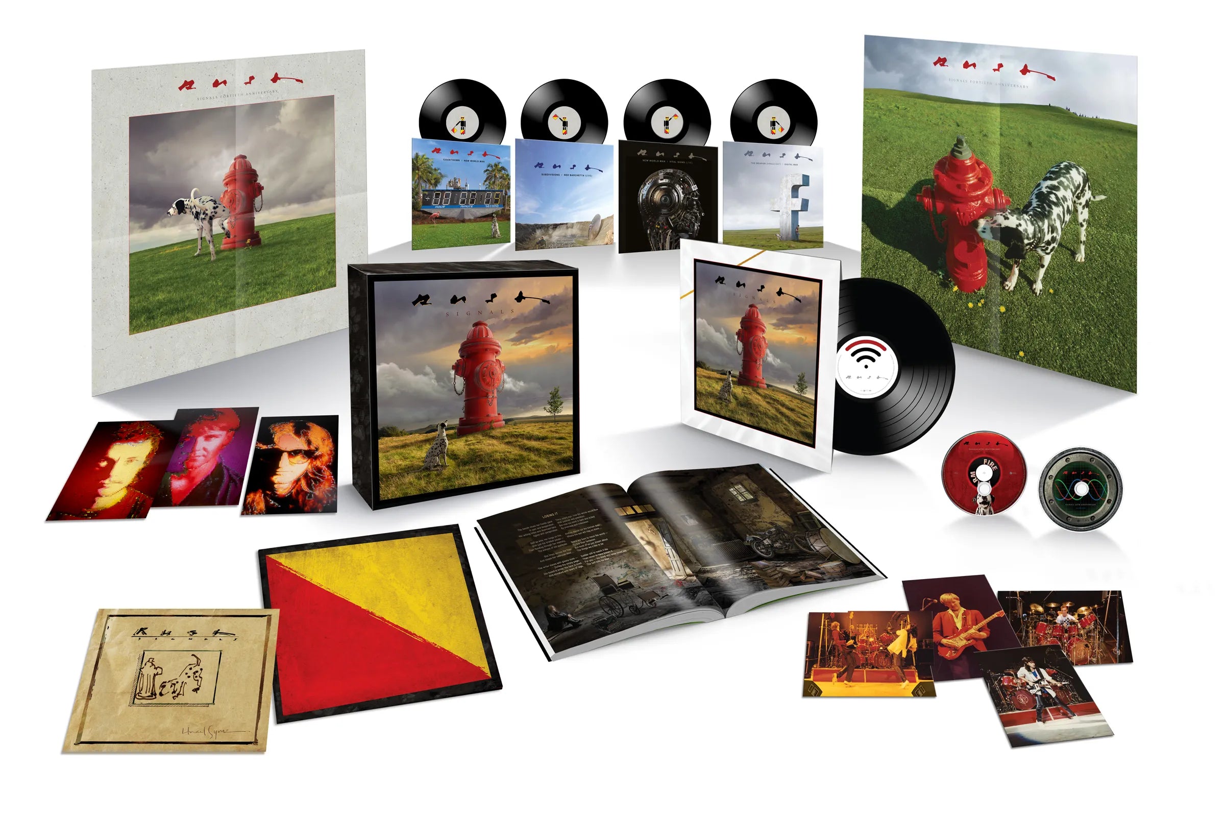 Rush - Signals (40th Anniversary/LP/CD/Bluray/4x7") (Box Set) (New Vinyl)