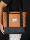 SELEKTOR - Classic LP Bag - Caramel Vegan Leather Bag