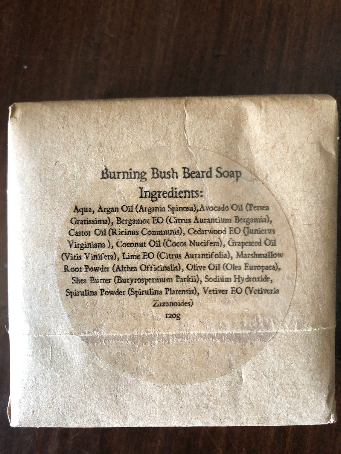 SOAPSCUM APOTHECARY - Burning Bush Beard Soap - Soap