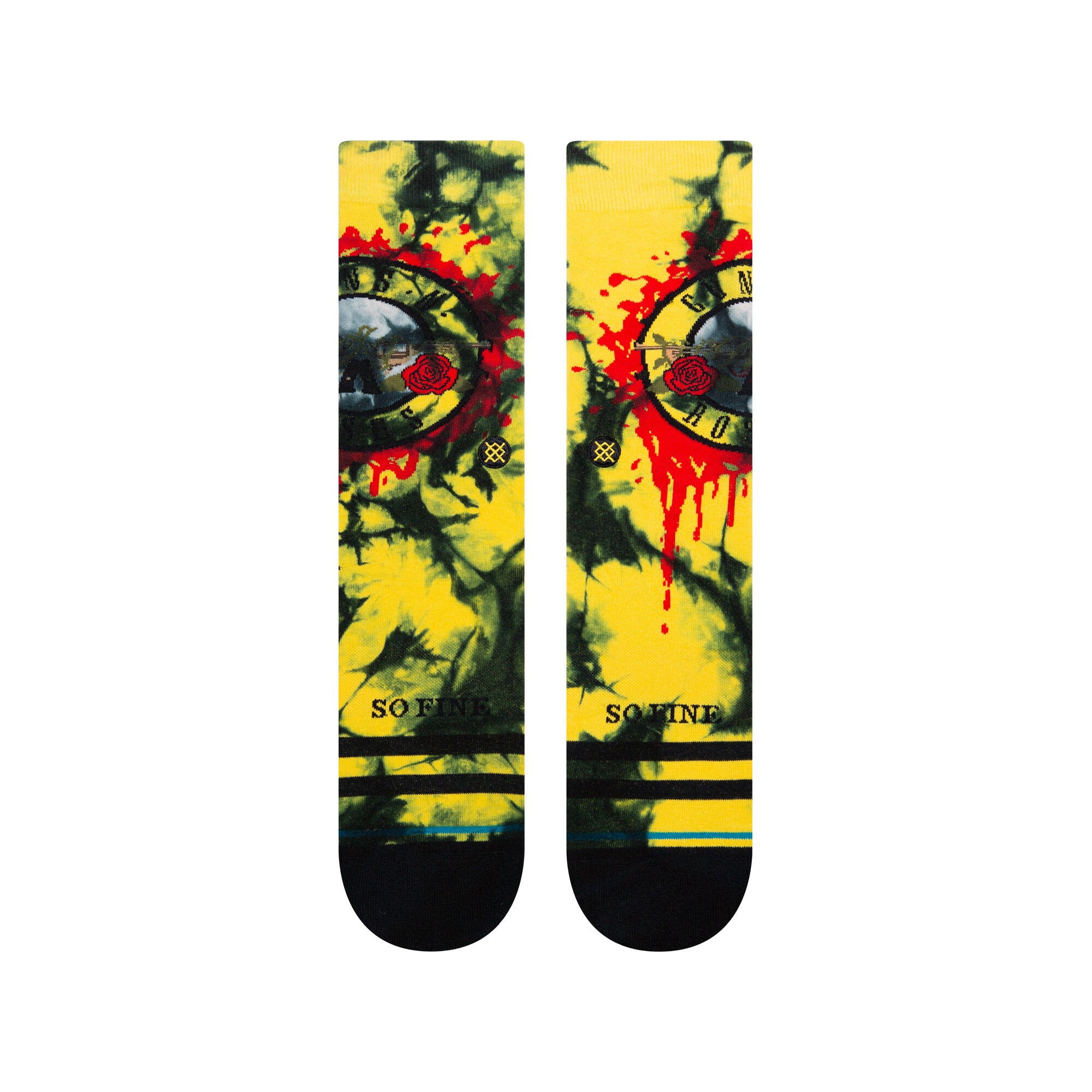STANCE GUNS N' ROSES SO FINE CREW SOCKS