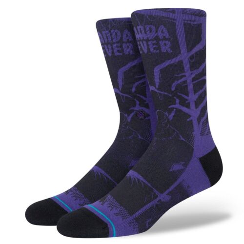 STANCE - The Black Panther "Yibambe" Black & Purple Socks