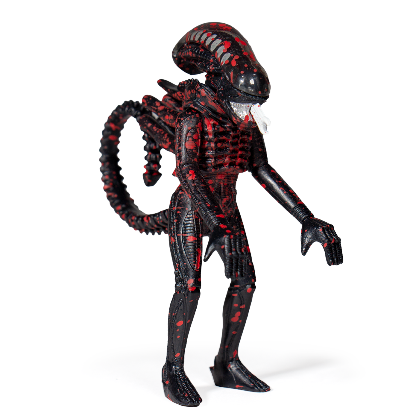 SUPER7 - Alien ReAction Figure Wave 3 - Bloody Alien Open Mouth (Blue Card)