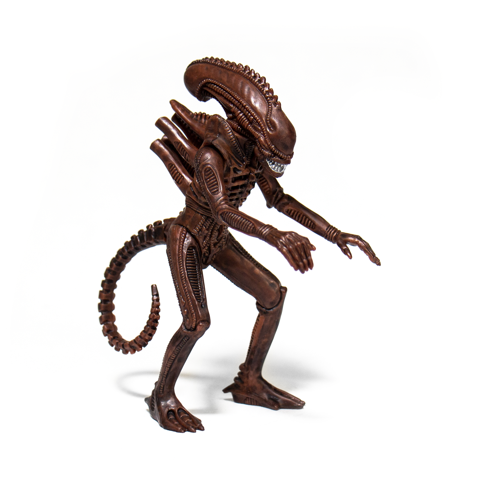 SUPER7 - Aliens ReAction Figure - Alien Warrior B (Dusk Brown)
