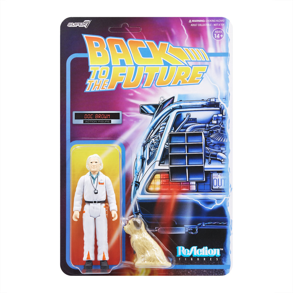 SUPER7 - Back to the Future ReAction Figure Wave 2 - Doc Brown