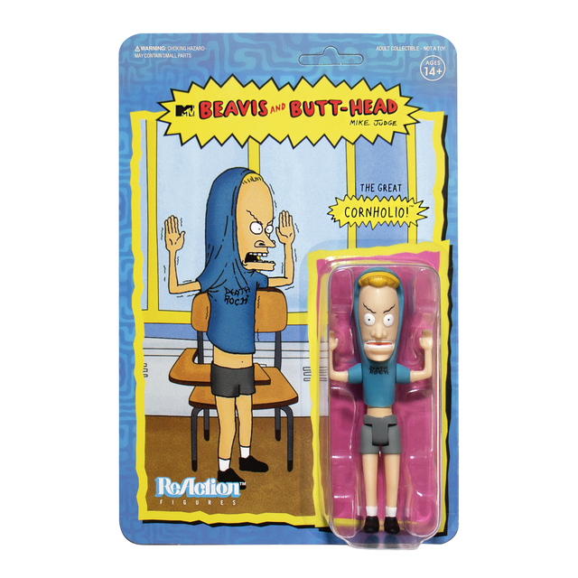 SUPER7 - Beavis and Butt-Head ReAction Figure - Beavis "The Great Cornholio!"