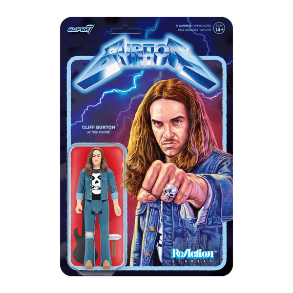 SUPER7 - Cliff Burton ReAction Figure