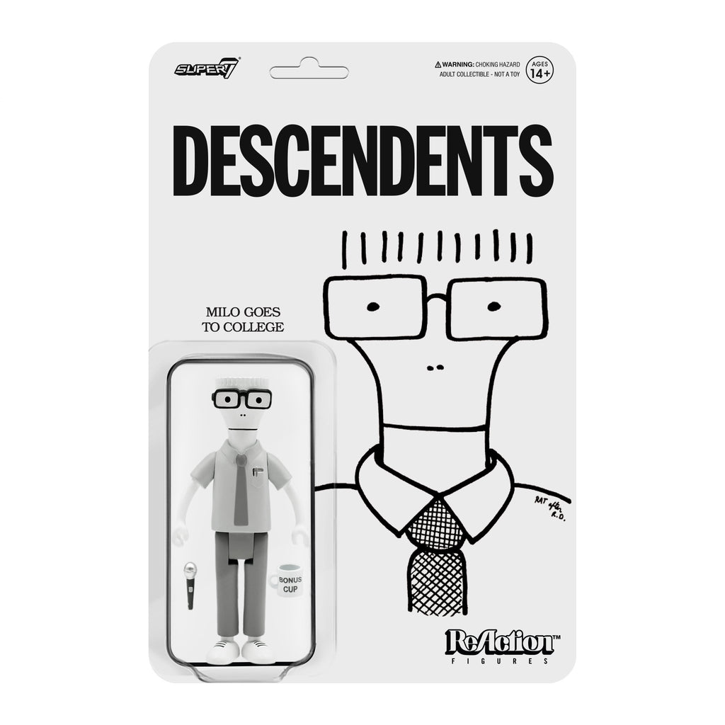 SUPER7 - Descendents ReAction Figure - Milo (Goes to College)