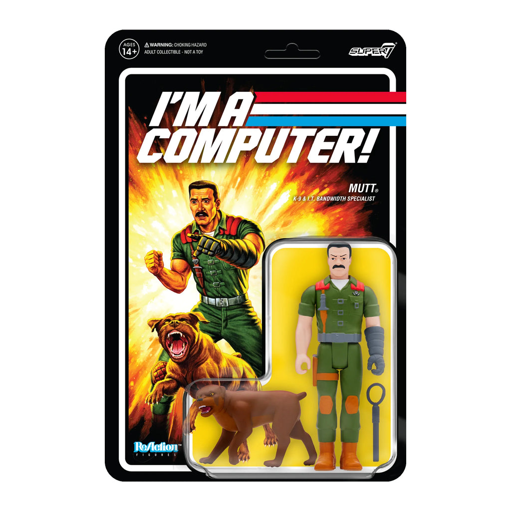SUPER7 - G.I. Joe ReAction Figures Wave 3 - Mutt PSA
