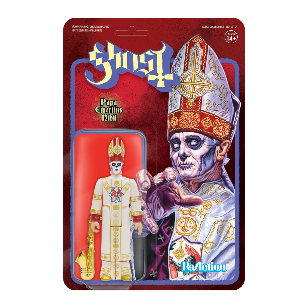 SUPER7 - Ghost ReAction Figure - Papa Emeritus Nihil