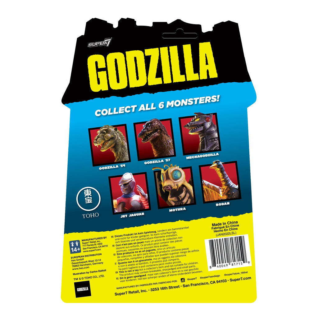 SUPER7 - Godzilla Toho ReAction Figure - Godzilla 54'