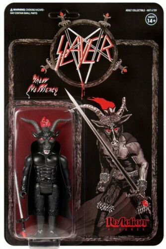 SUPER7 - Heavy Metal Legends Slayer Minotaur Action Figure [Show No Mercy, Black Magic]