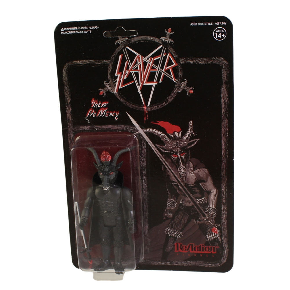SUPER7 - Heavy Metal Legends Slayer Minotaur Action Figure [Show No Mercy, Black Magic]