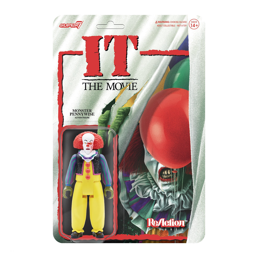 SUPER7 - IT Reaction Figure - Pennywise (Monster)