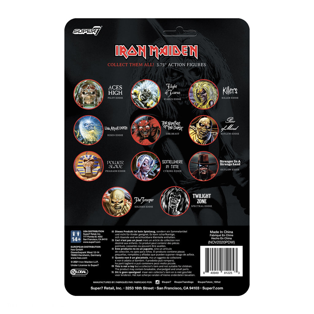 SUPER7 - Iron Maiden ReAction Figure - Maiden Japan