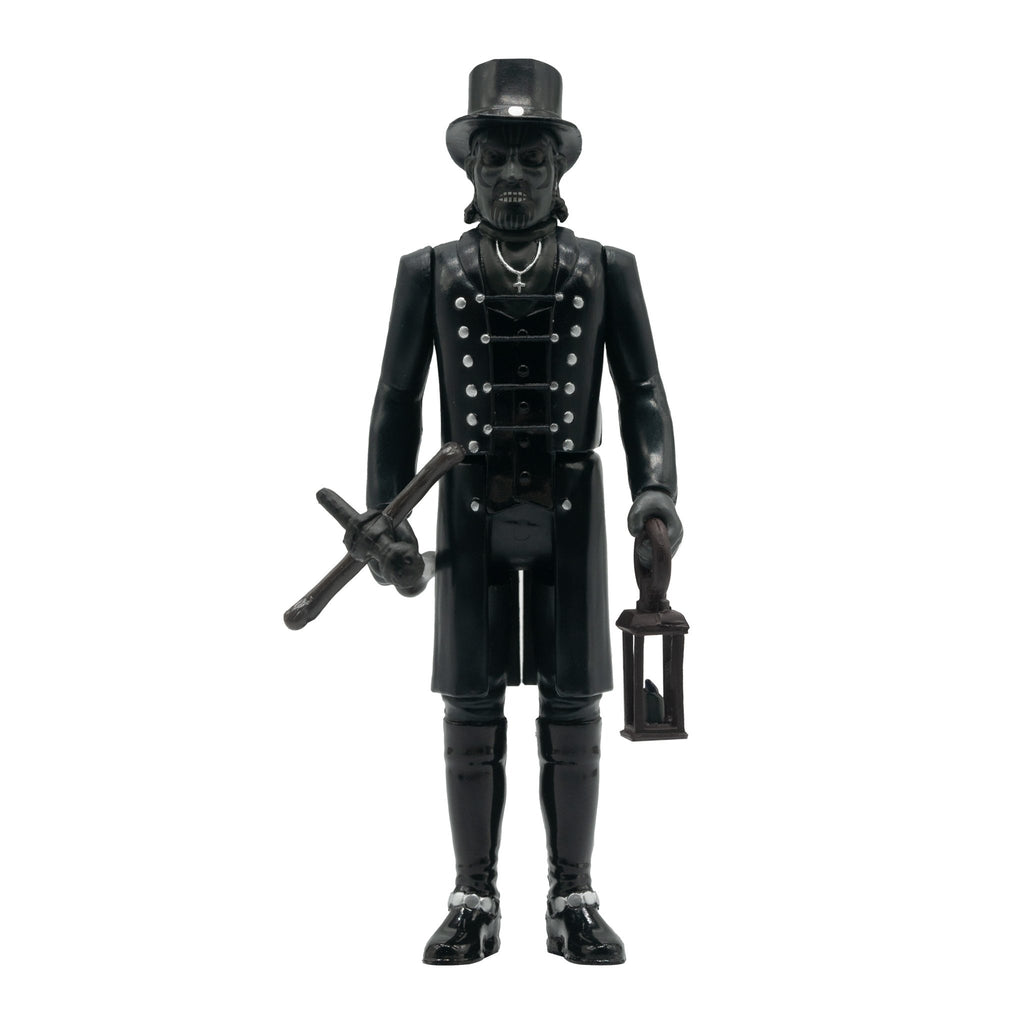 SUPER7 - King Diamond ReAction Figure - Top Hat (Midnight Black Metal)