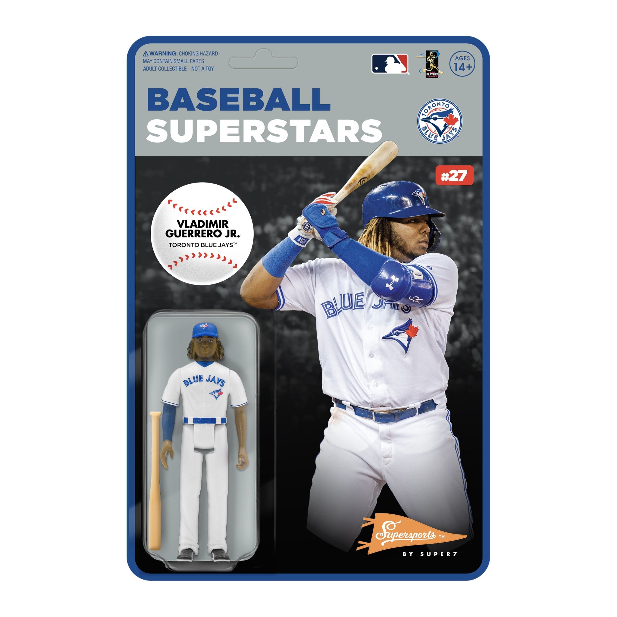 SUPER7 - MLB Supersports Figure Wave 2 - Vladimir Guerrero Jr. (Toronto Blue Jays)
