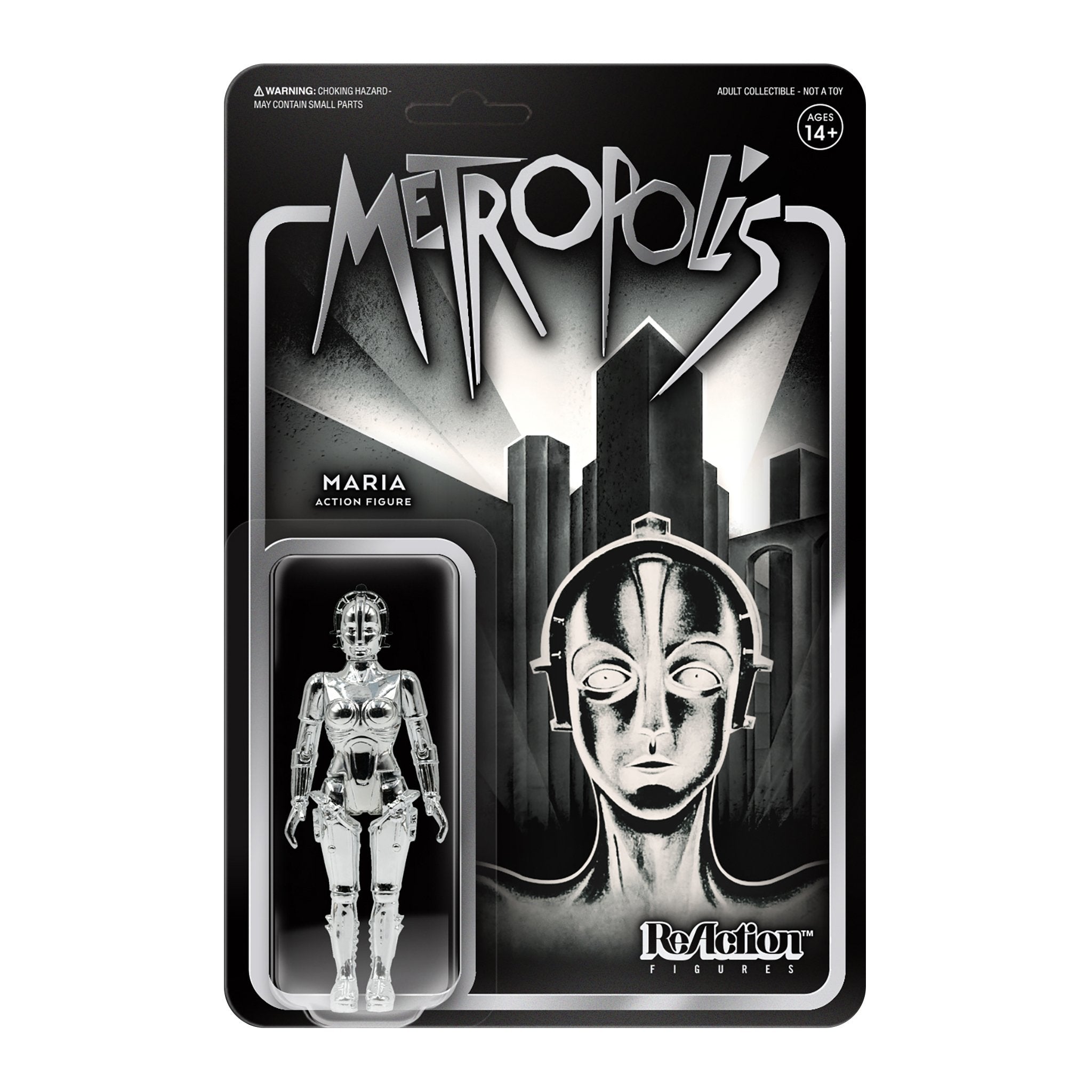 SUPER7 - Metropolis ReAction Figure - Maria (Vac Metal Silver)