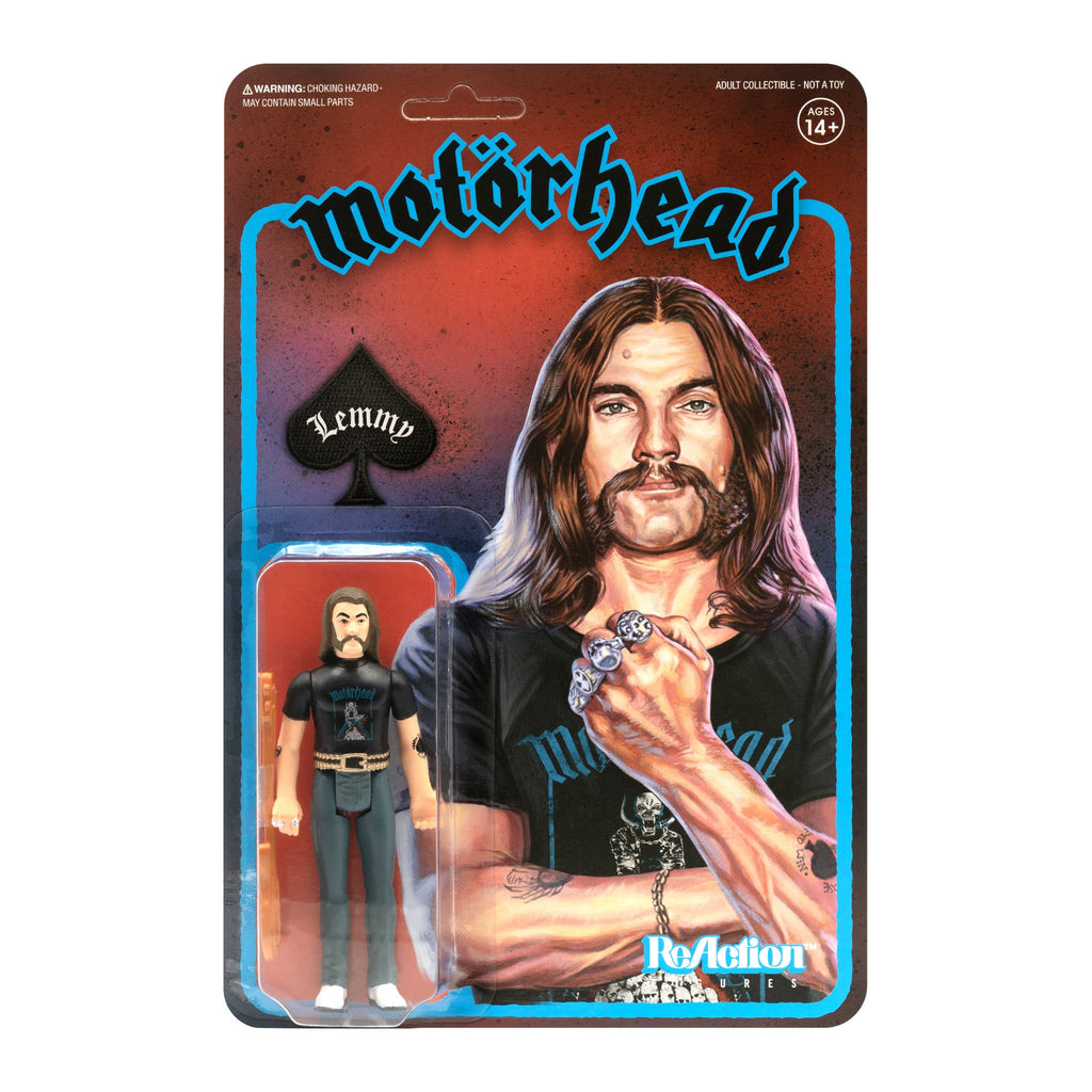 SUPER7 - Motorhead ReAction Figure - Lemmy (Skull Pile Shirt)