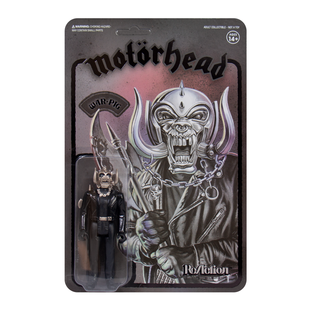 SUPER7 - Motorhead Warpig ReAction Figure (Black Series)