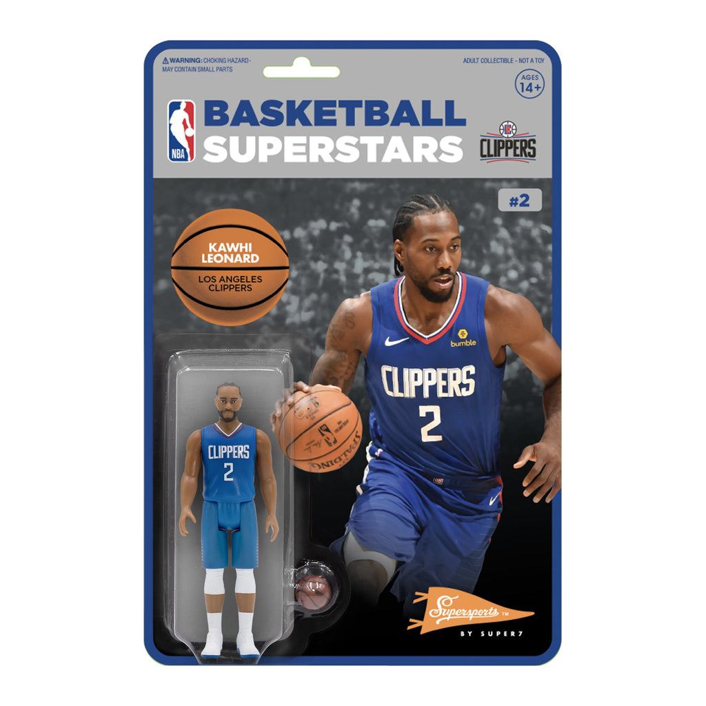 SUPER7 - NBA Supersports Figure - Kawhi Leonard (Clippers)