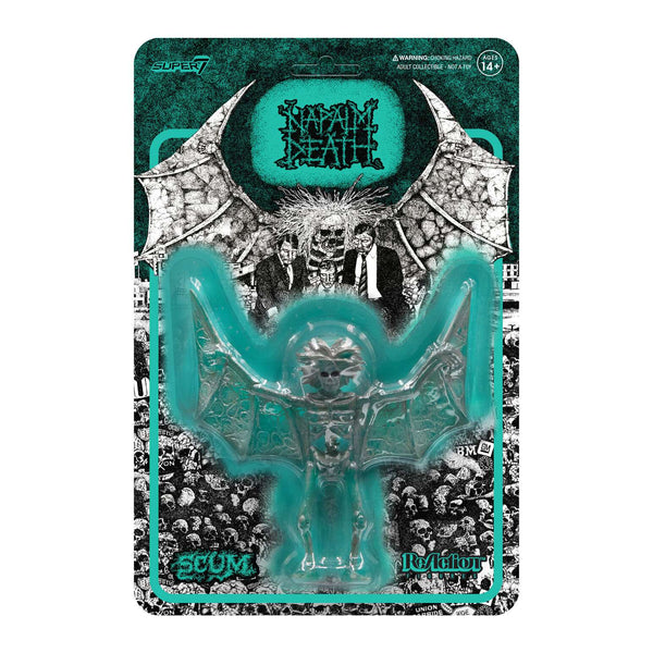 SUPER7 - Napalm Death ReAction Figure (Aquamarine) - Scum