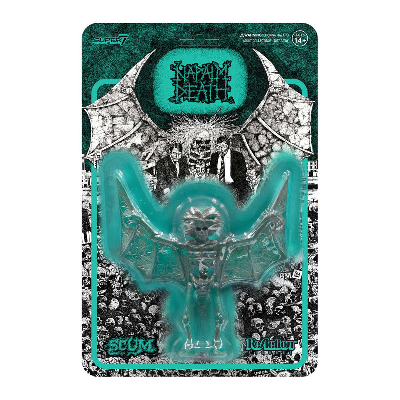 SUPER7 - Napalm Death ReAction Figure (Aquamarine) - Scum