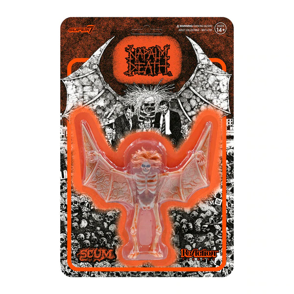 SUPER7 - Napalm Death ReAction Figure - Scum Demon (Orange)