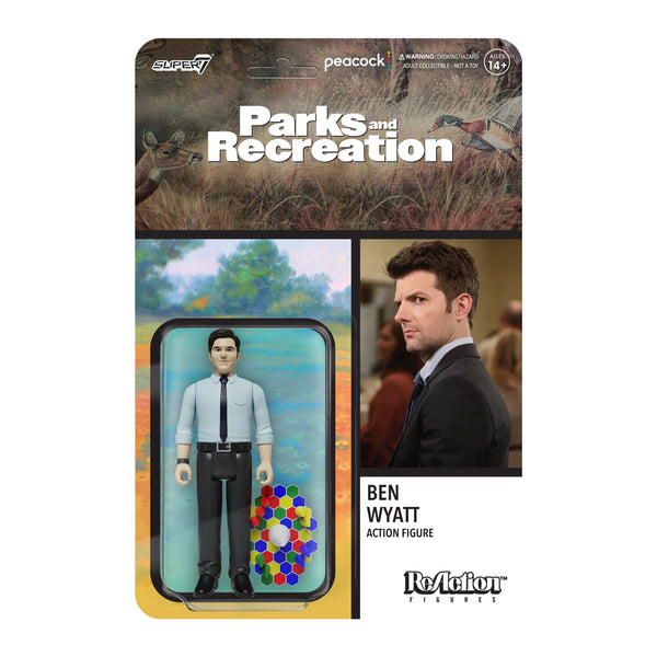 SUPER7 - Parks and Recreation ReAction Figure - Ben Wyatt