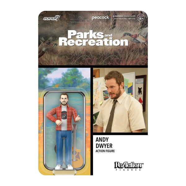 SUPER7 - Parks and Recreation ReAction Figures Wave 2 - Andy Dwyer (Mouse Rat)